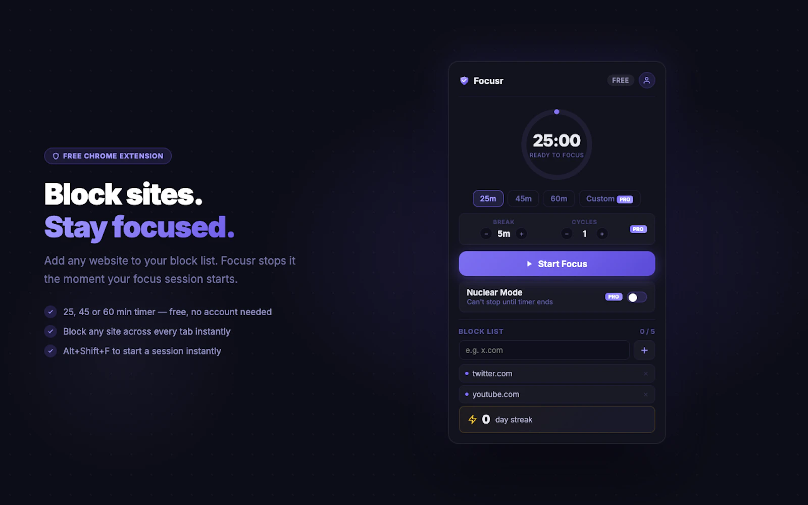 Focusr screenshot 4