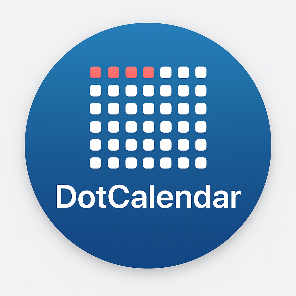 DotCalendar - Product Hunt launch logo