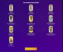 Tarot card game & dream interpreter gallery image