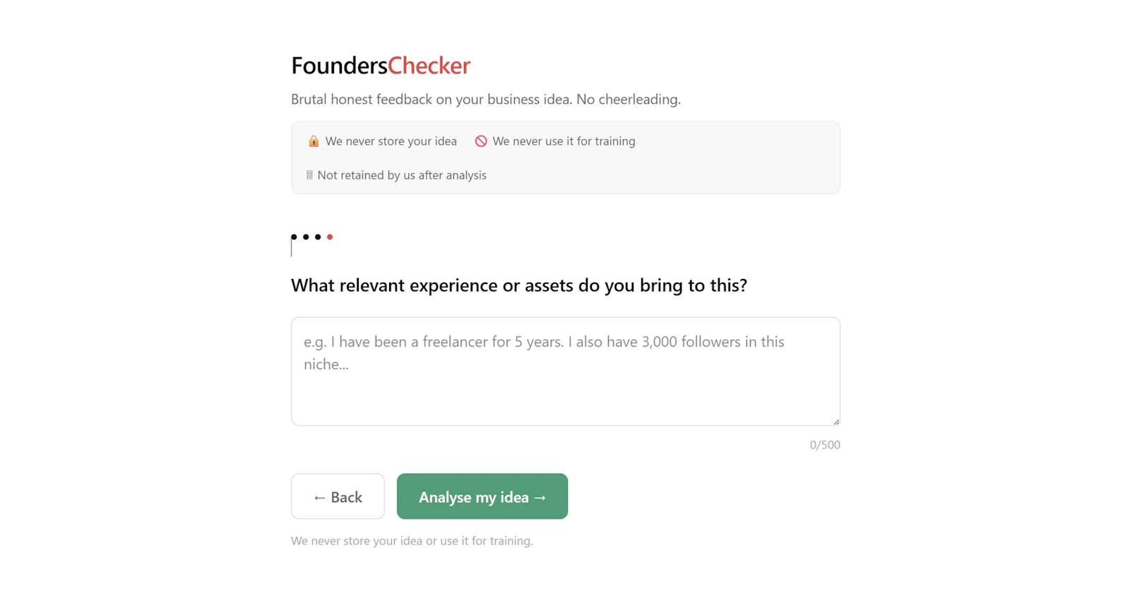 FoundersChecker screenshot 6