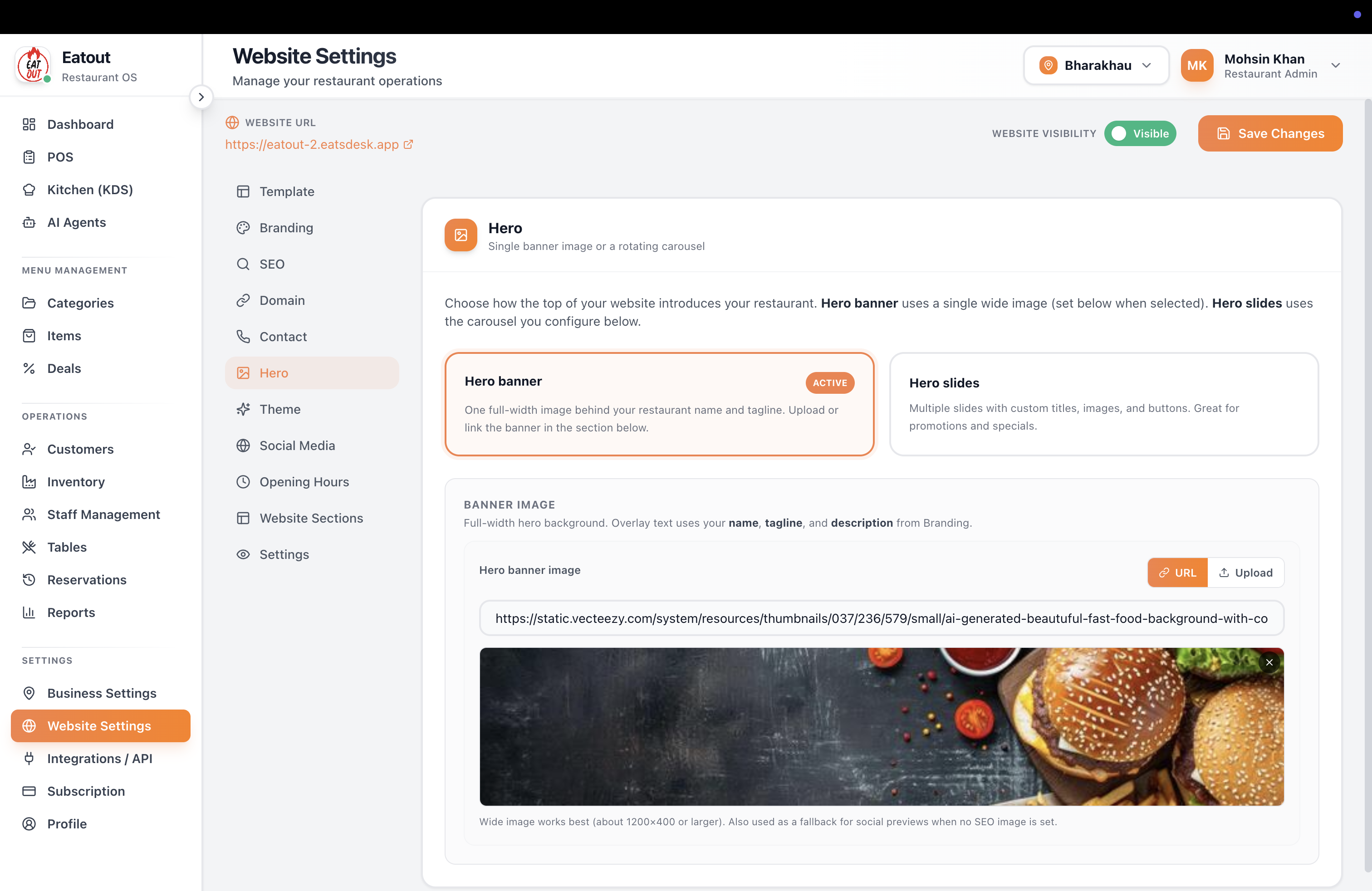 EatsDesk — Restaurant OS for Fast Food gallery image