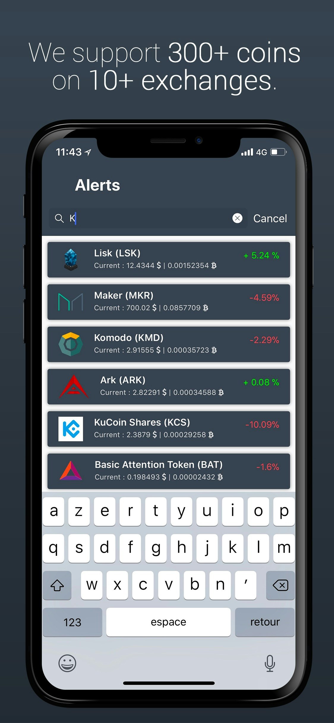 Cryptalert App gallery image