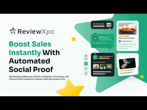 startuptile Shopify Product Reviews by ReviewXpo-Collect showcase & manage customer reviews with AI