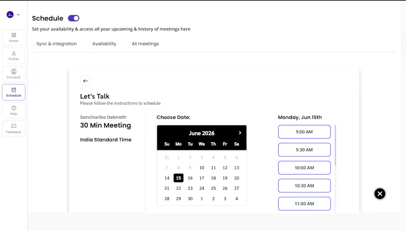 Leapon: Digital Business Card CRM screenshot 3