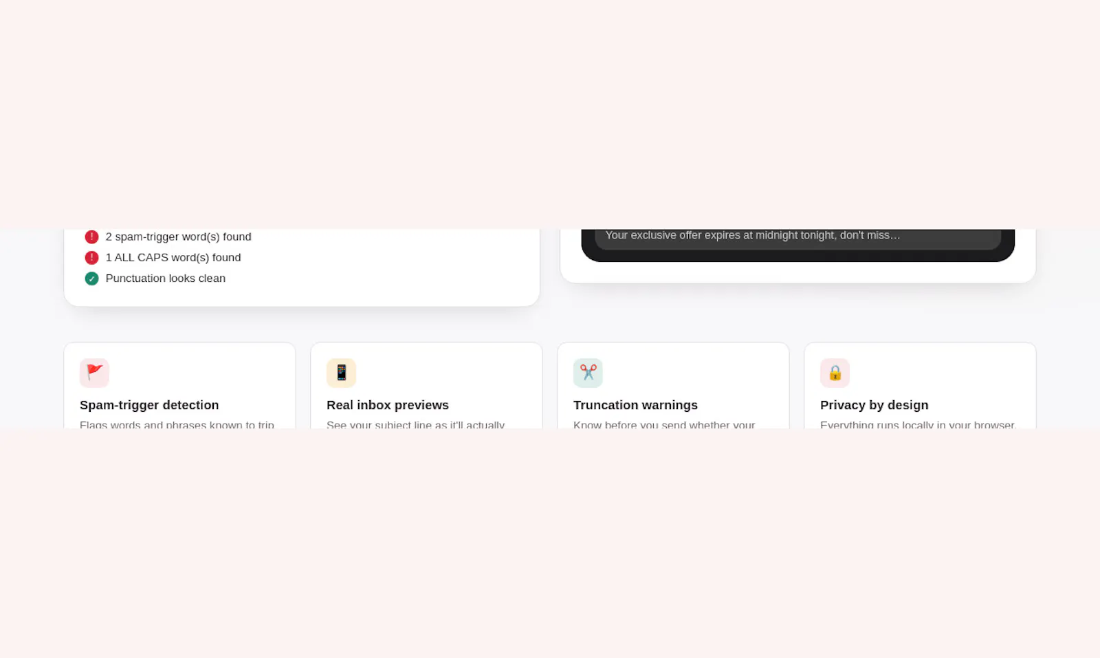 Email Subject Line, Inbox Preview Tester screenshot 6
