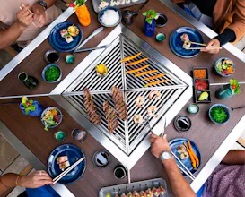 Korean BBQ Table gallery image
