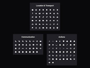 Dencar Icon Pack - 500 FREE icons gallery image