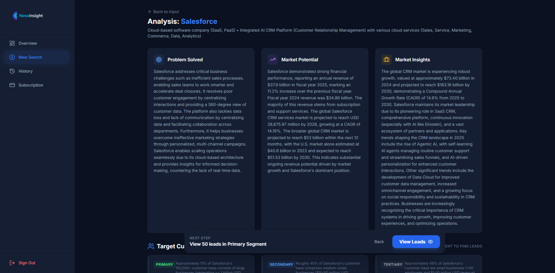 NovaInsight gallery image