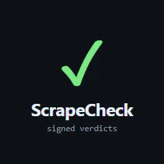 ScrapeCheck