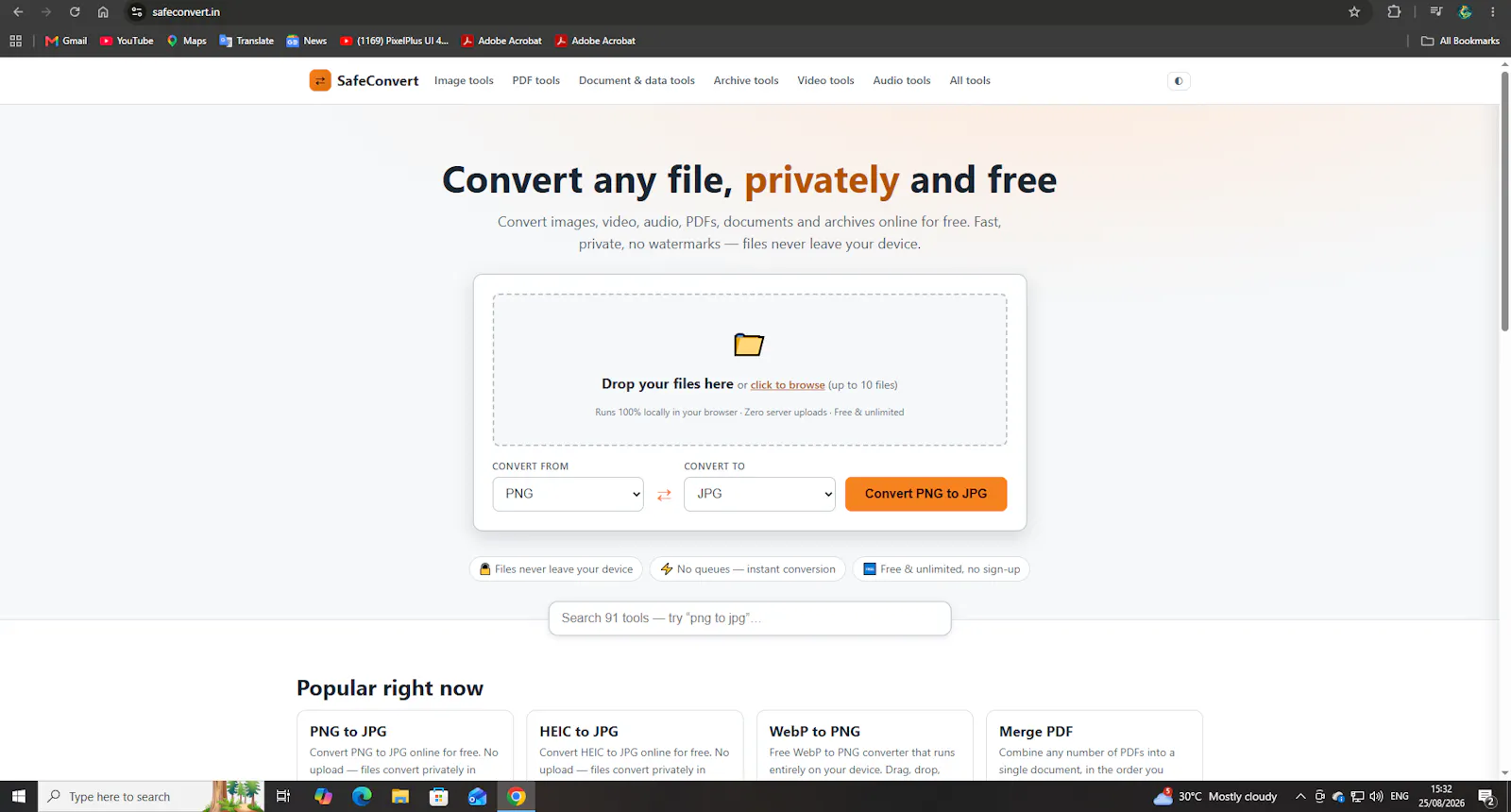 SafeConvert screenshot 2