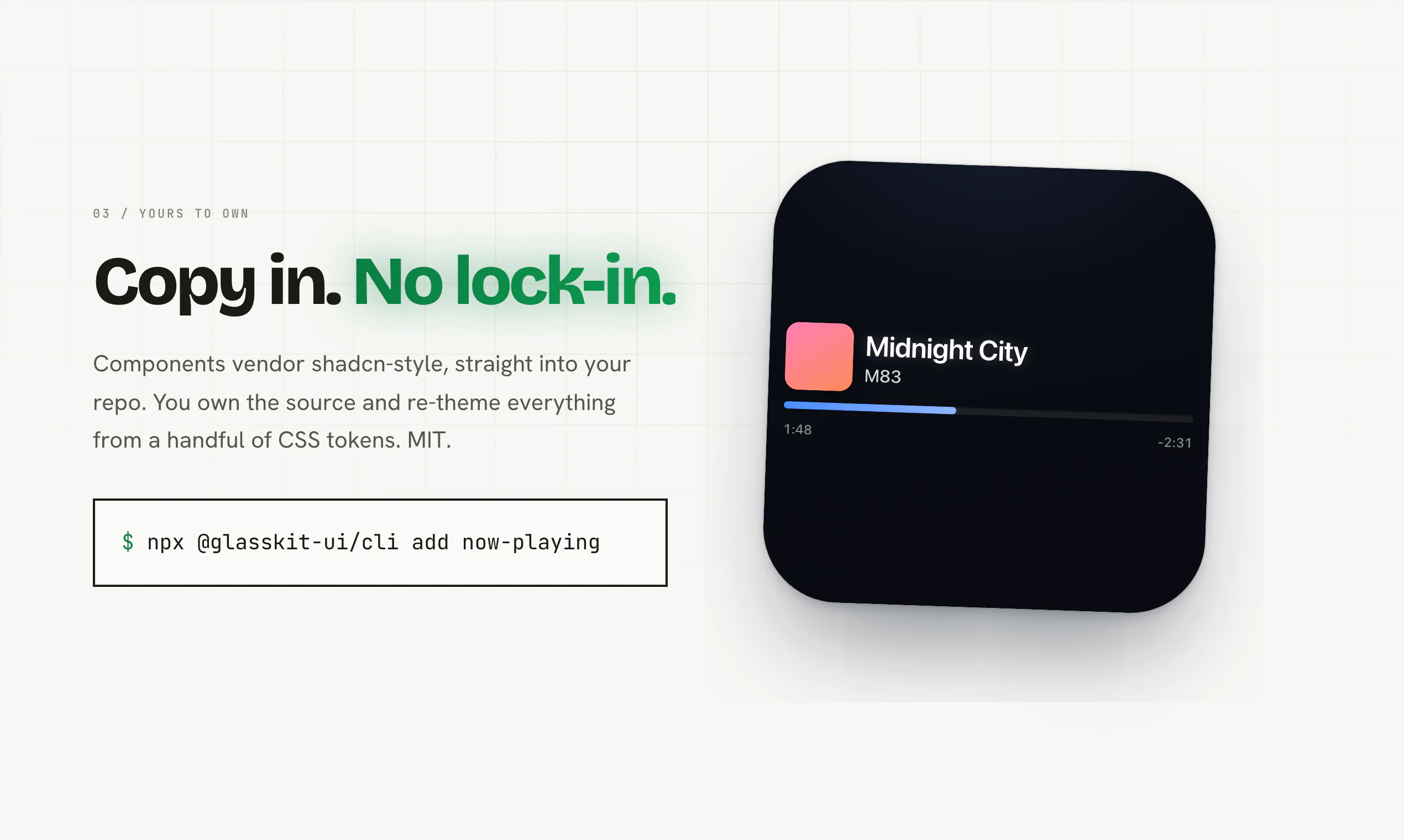 GlassKit UI screenshot 4