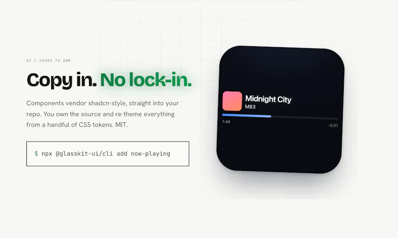 GlassKit UI screenshot 4