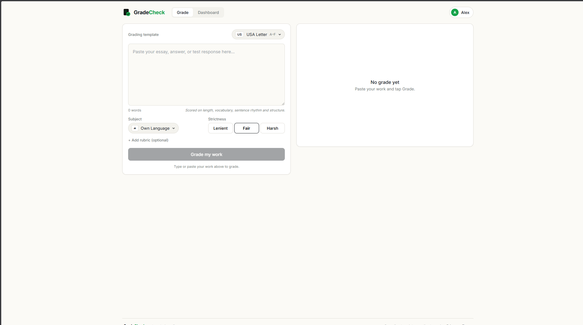 GradeCheck gallery image