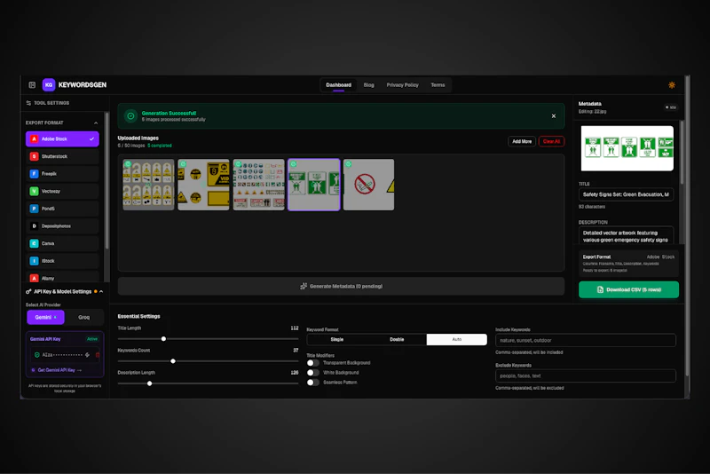 KEYWORDSGEN screenshot 4