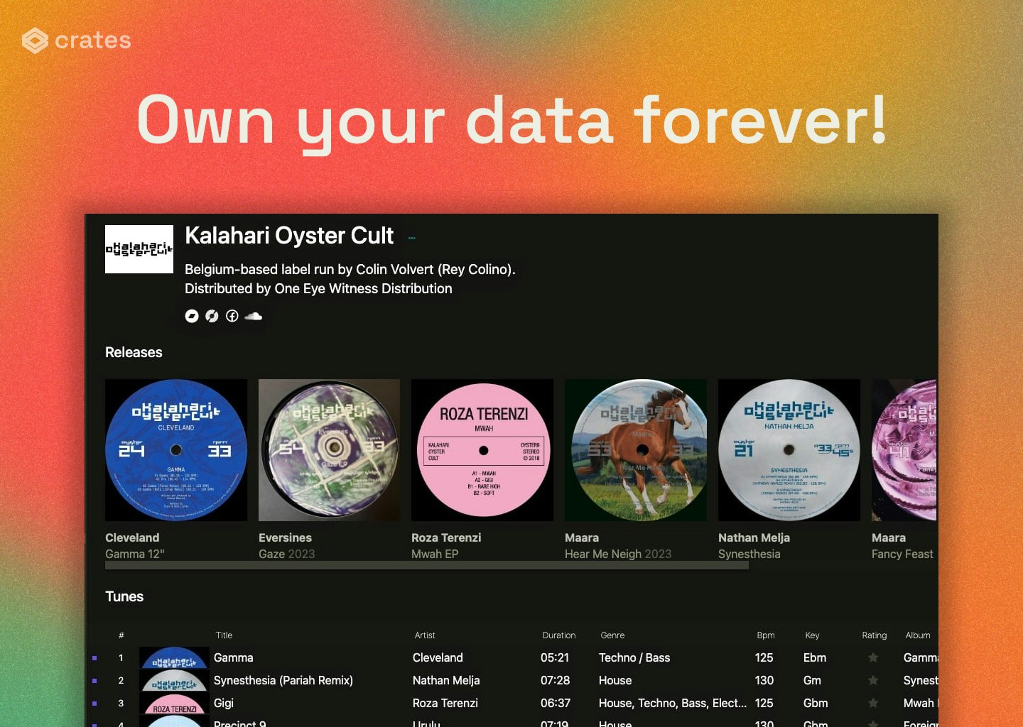 Crates Music App – 03