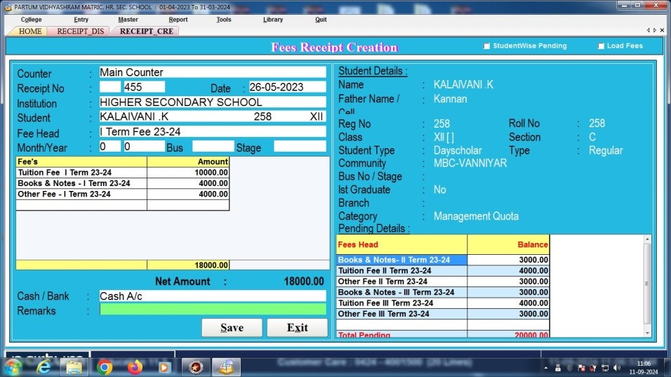 Partum Education Management Software gallery image