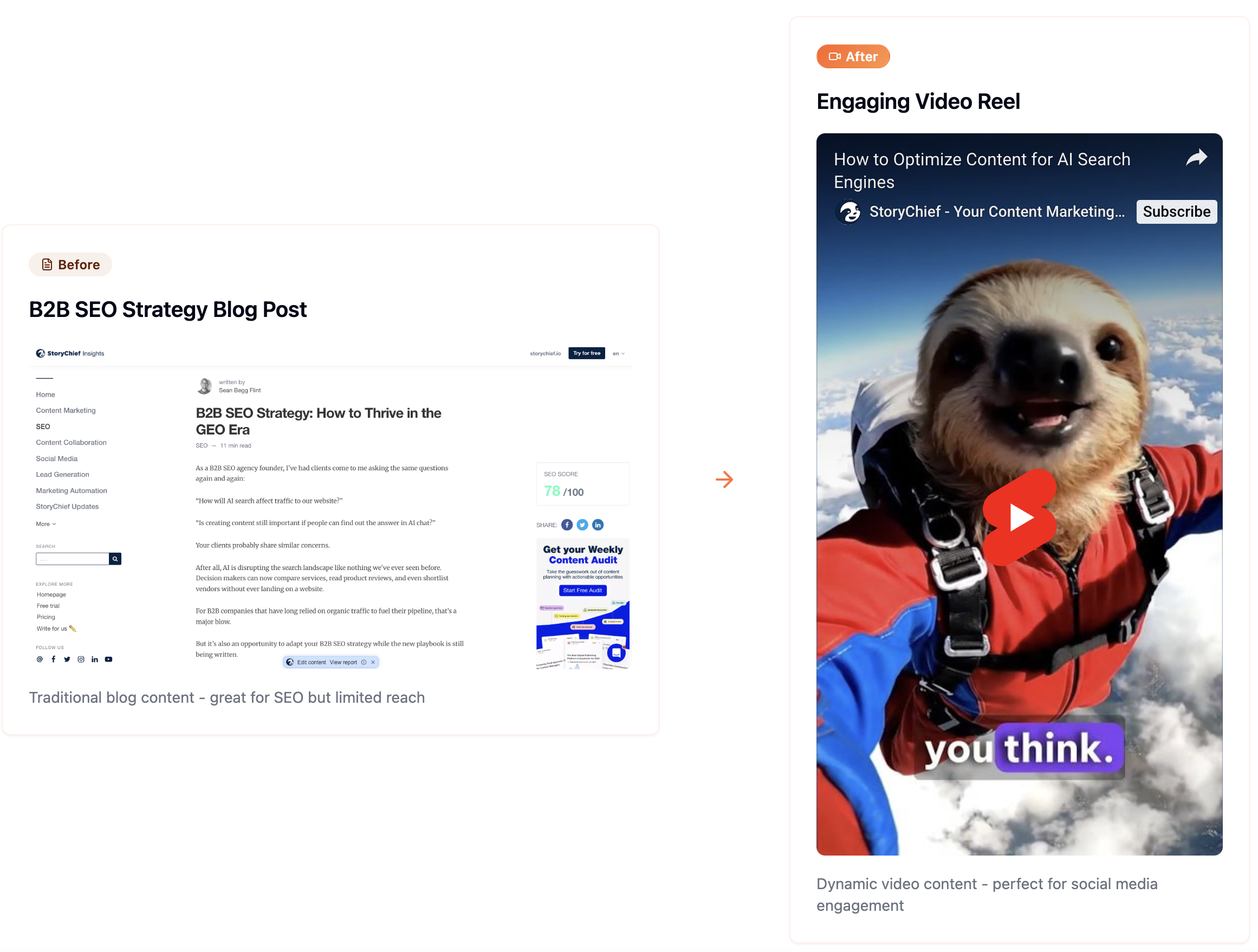 Blog-to-Reel - Screenshot 3 preview