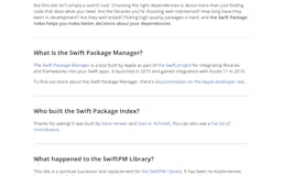 The Swift Package Index media 3