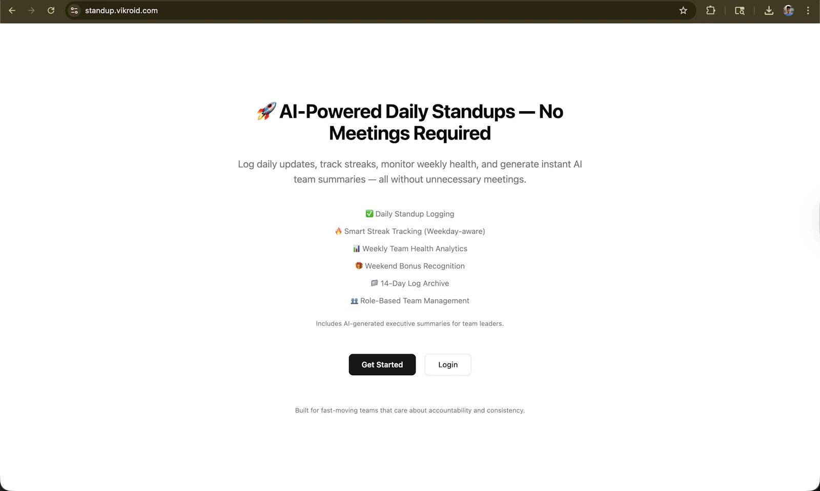 Standup by Vikroid screenshot 2