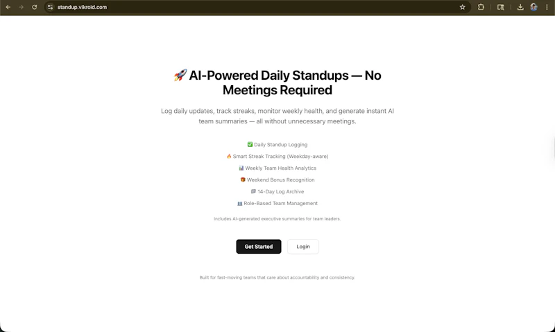 Standup by Vikroid screenshot 2