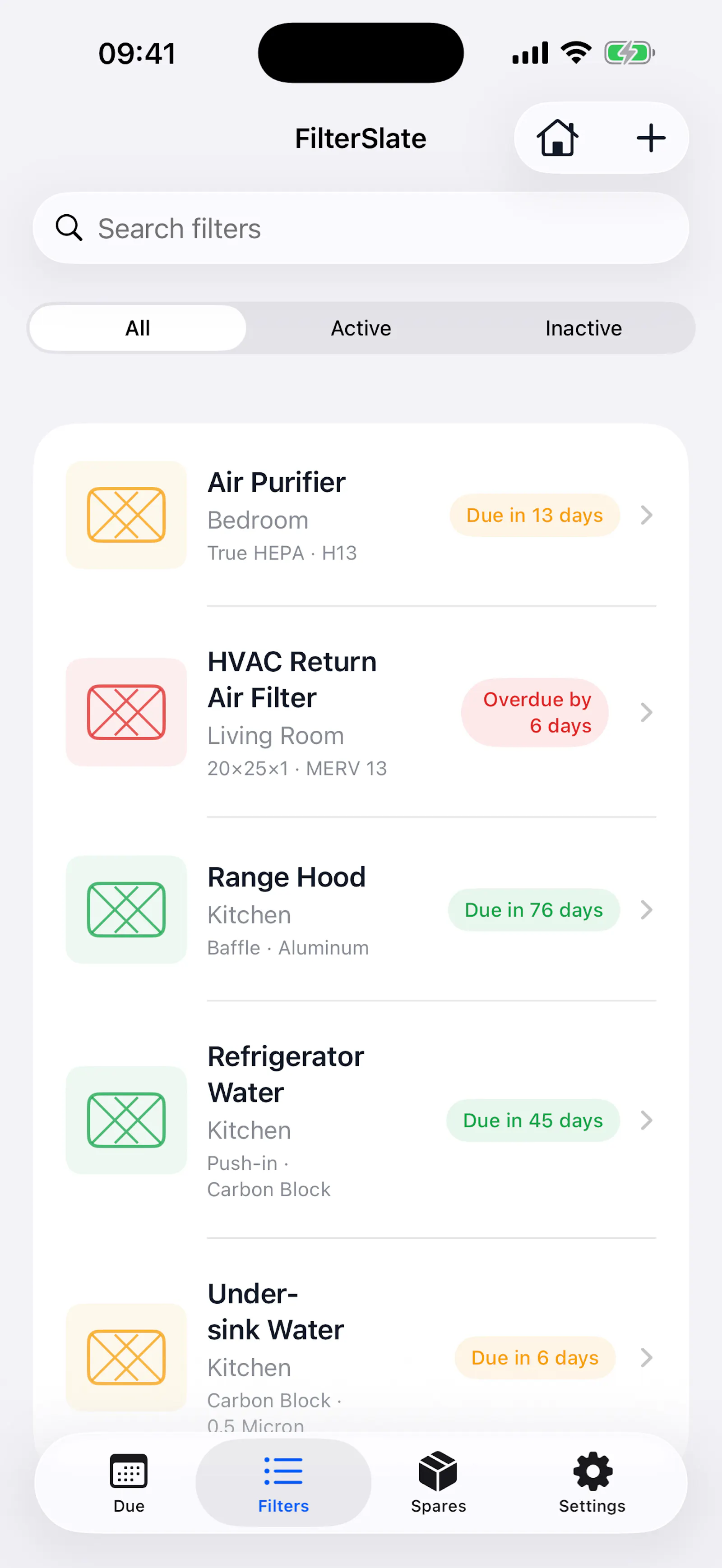 FilterSlate screenshot 2