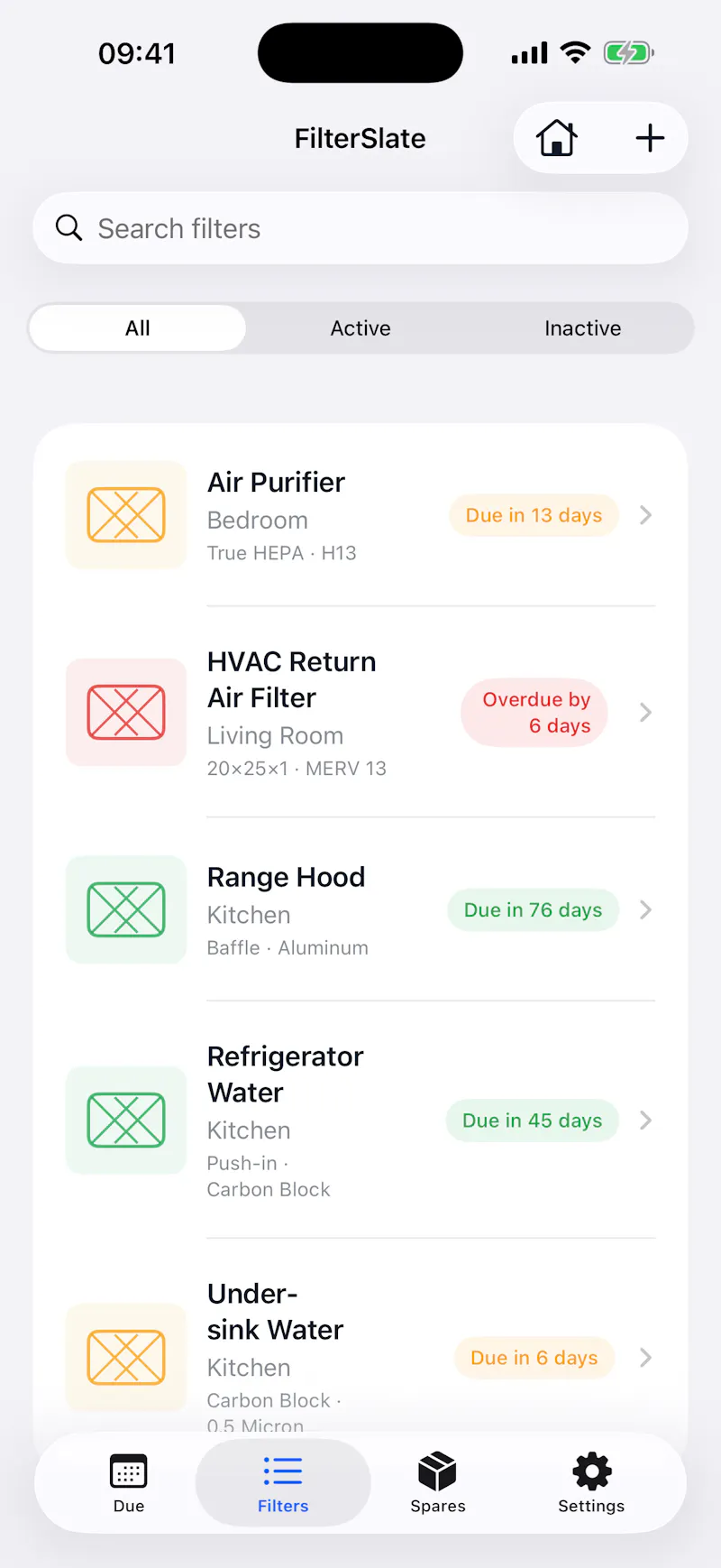 FilterSlate screenshot 2