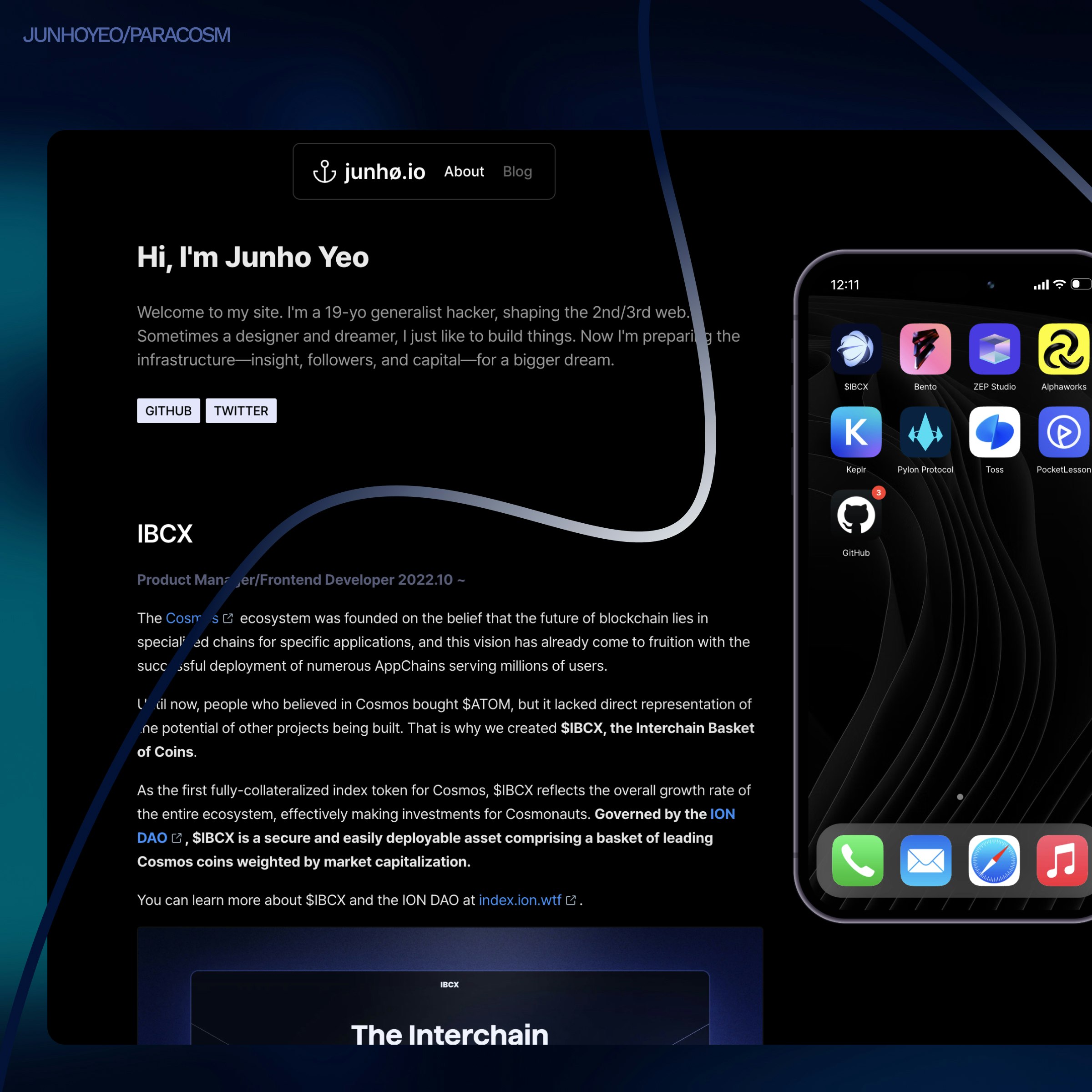 junho.io（paracøsm） - WorldBuilder网站，也是我的博客媒体1