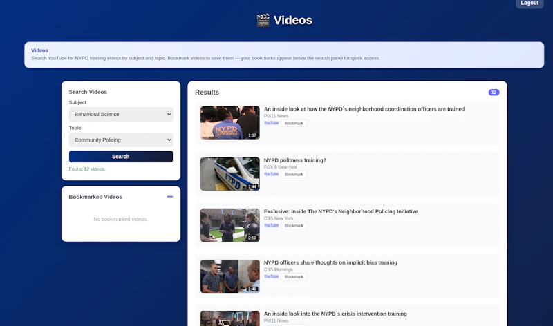 BlueLine LMS screenshot 3