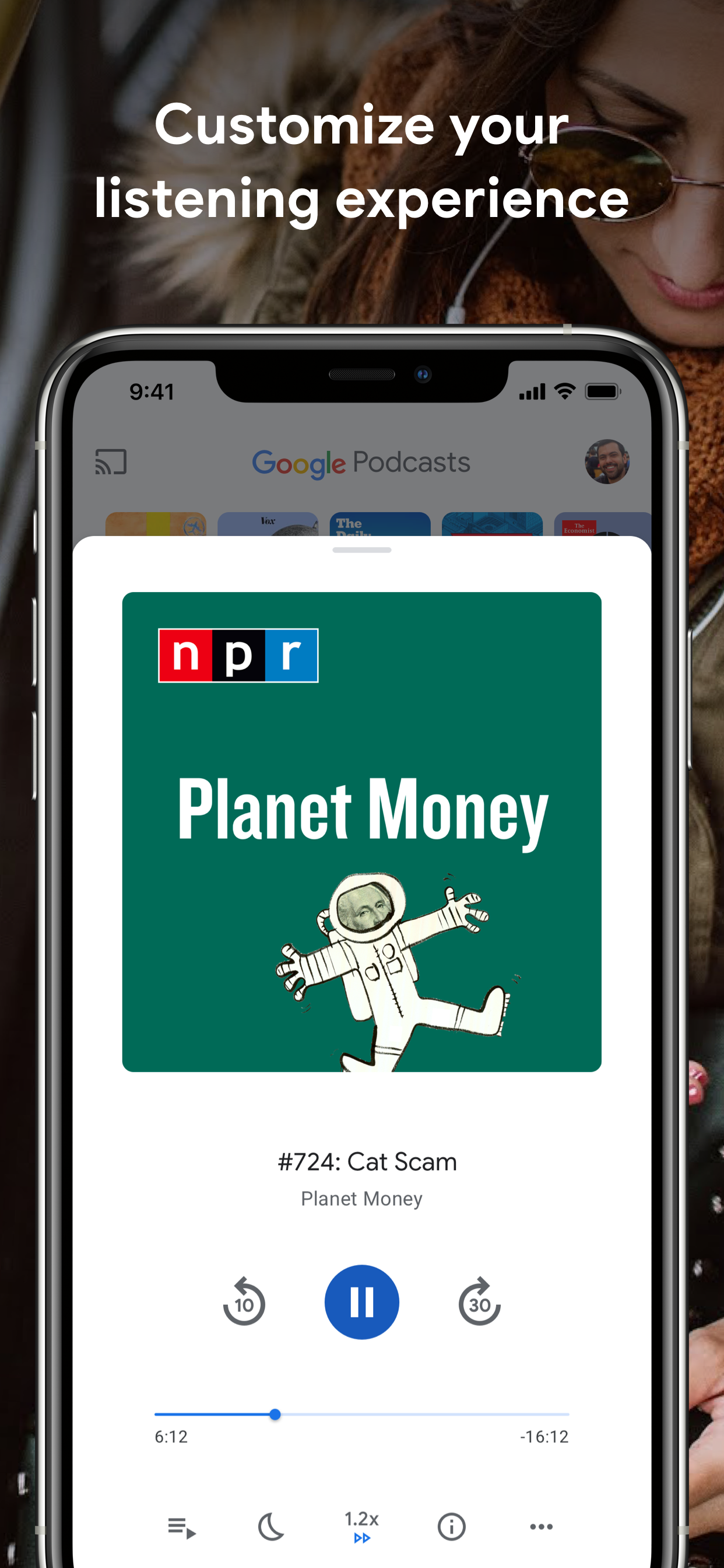 New Google Podcasts gallery image