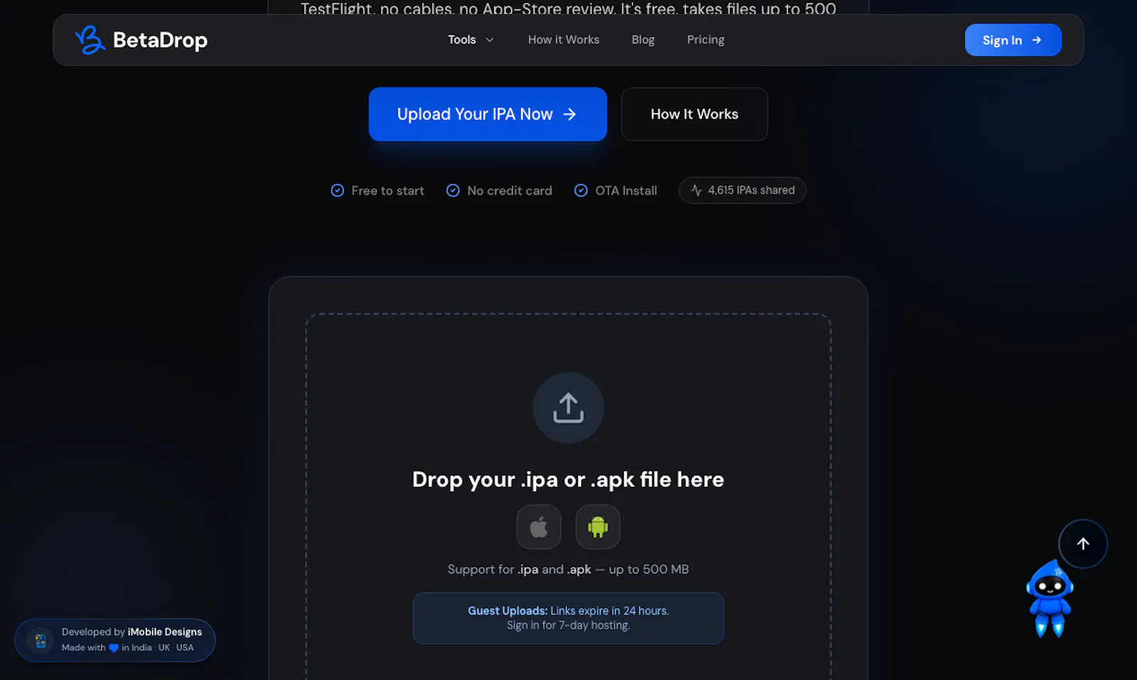 BetaDrop.app screenshot 6
