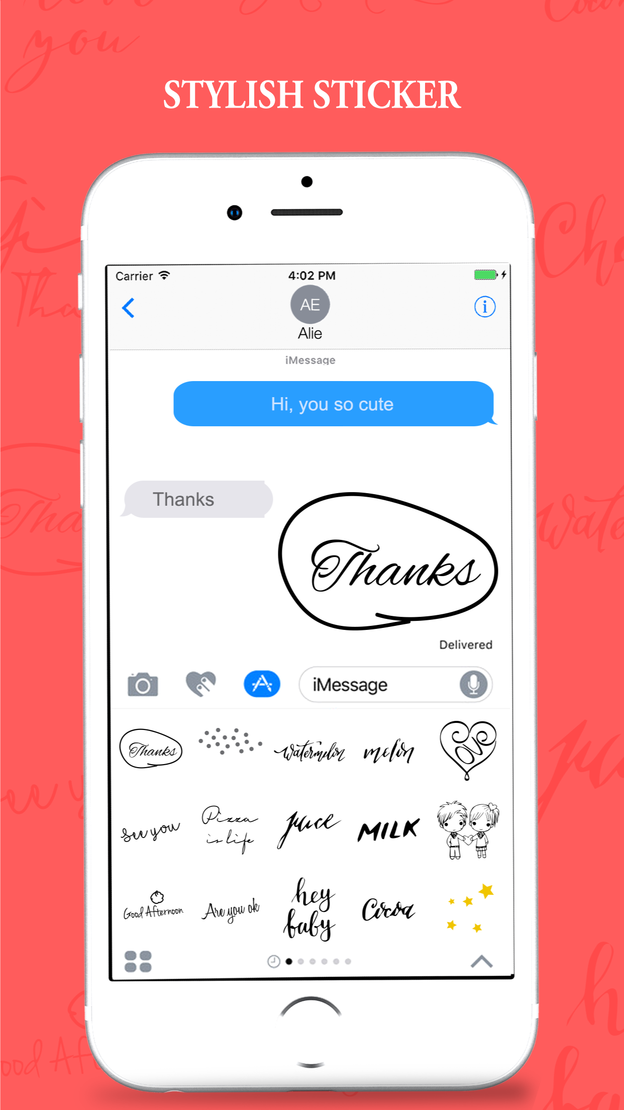 Black Stickers Beauty for iMessage gallery image