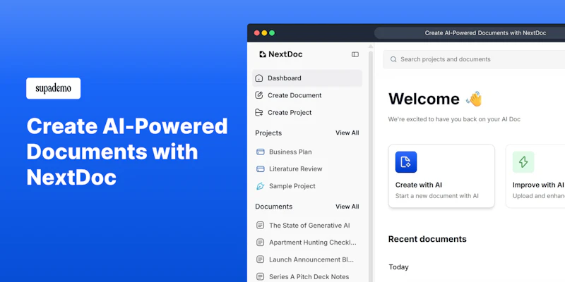 NextDoc screenshot 1