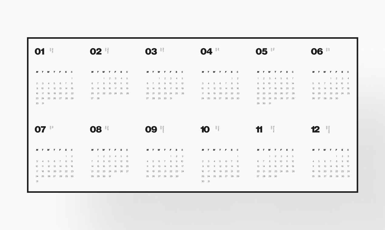 Kalender 2023 media 2