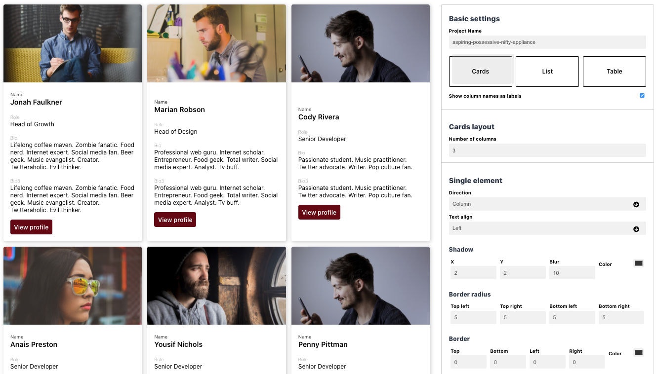 EmbedTables gallery image