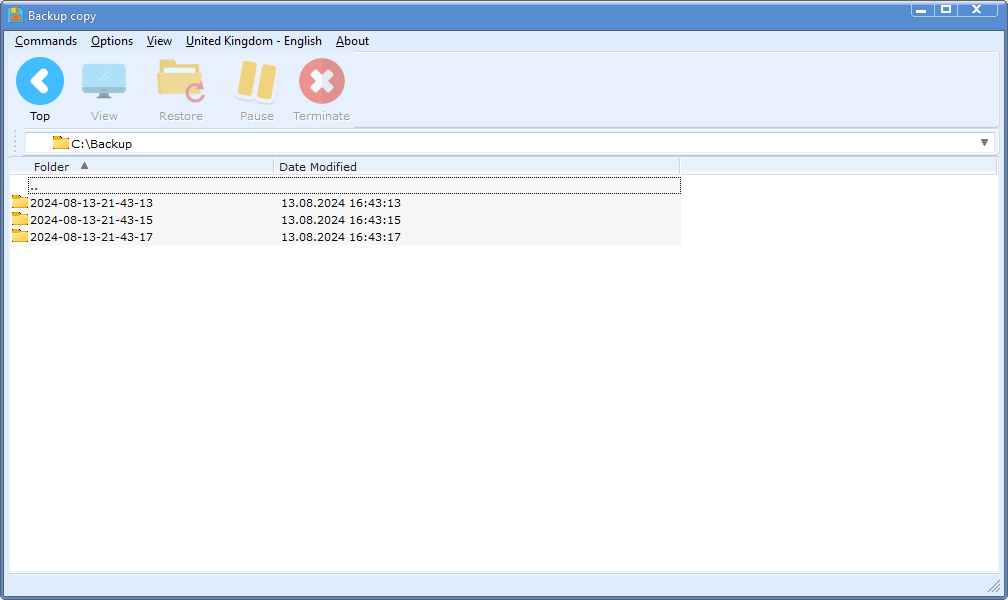 Ainvo Backup Copy media 9