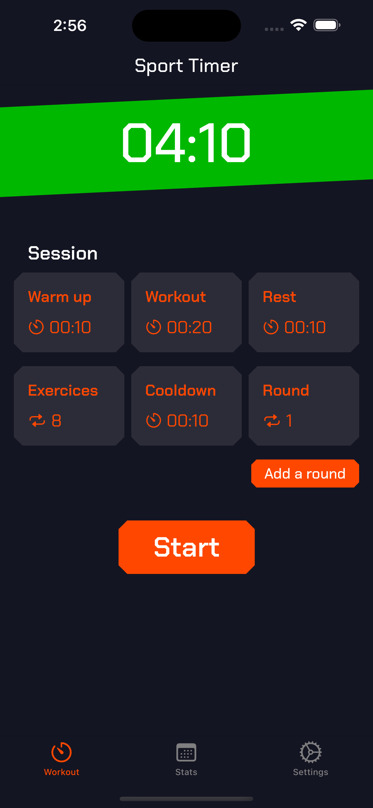 Tabata ChronoTimer for HIIT gallery image