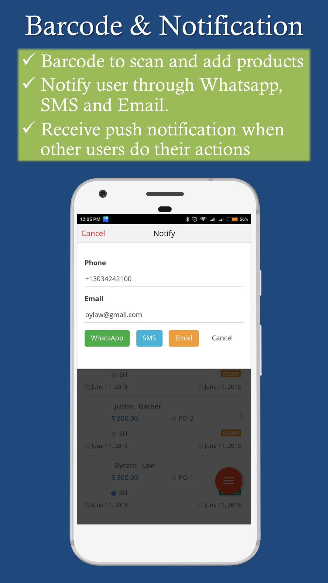 Kite Books : Invoice, Inventory and Accounting App gallery image