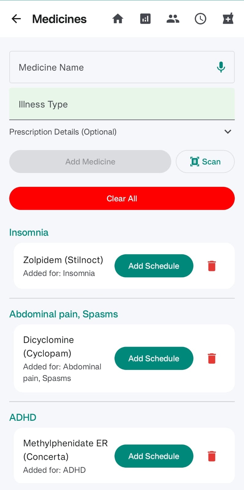 RemindMe - your free medicine reminder - Screenshot 4 showing product features and functionality