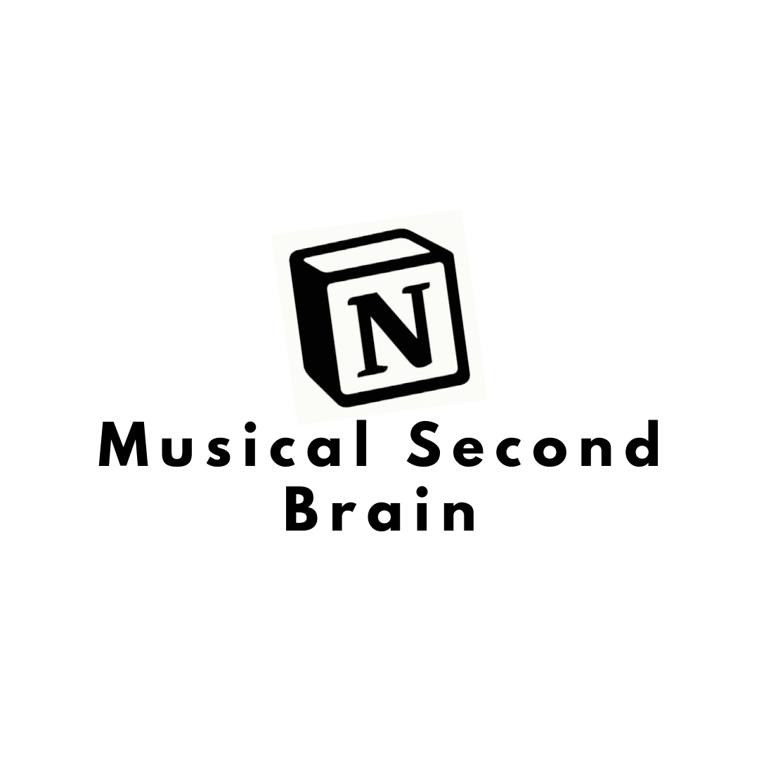 Musical Second Brain Notion Template