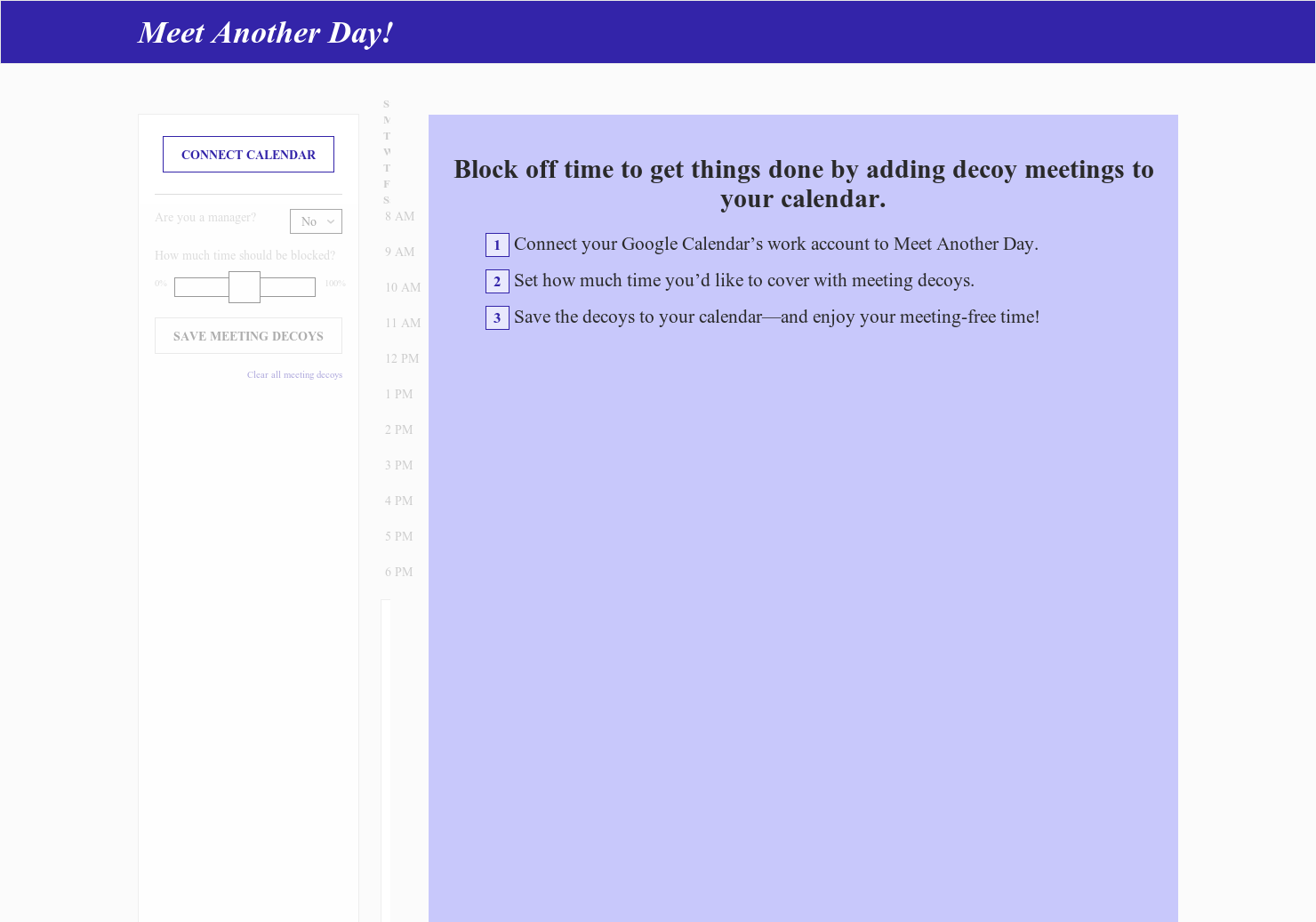 Meet Another Day gallery image