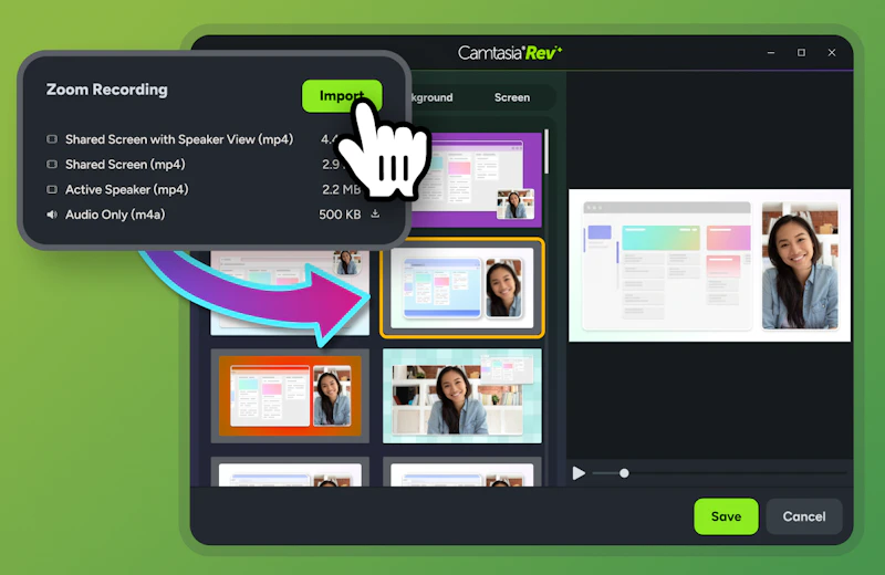 Camtasia x Zoom Integration screenshot 4