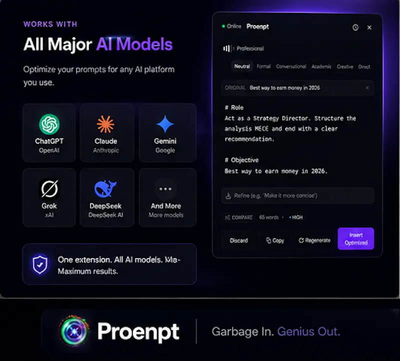 Proenpt screenshot 2