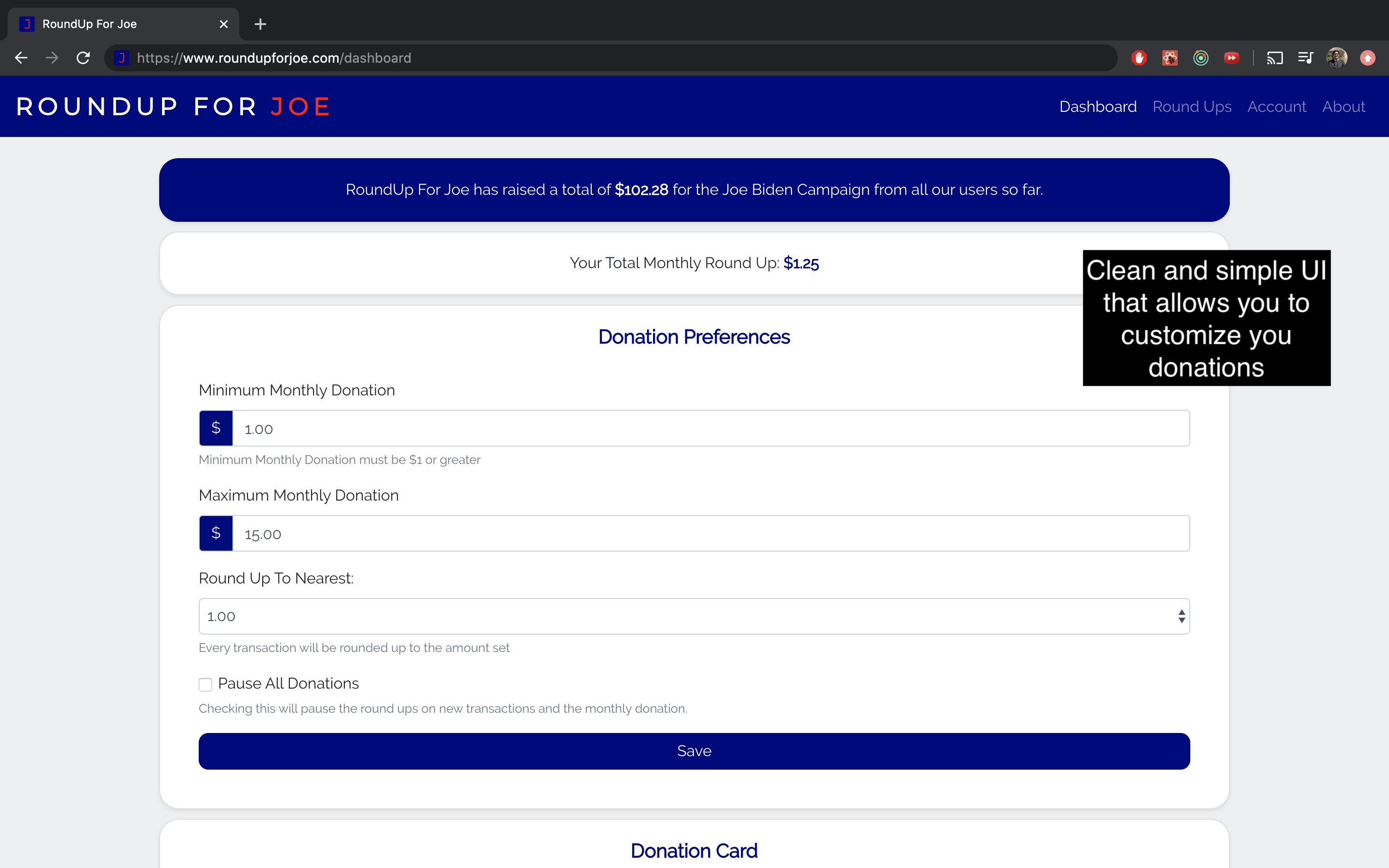 RoundUp For Joe gallery image