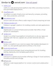 SimilarSites+ browser extension gallery image