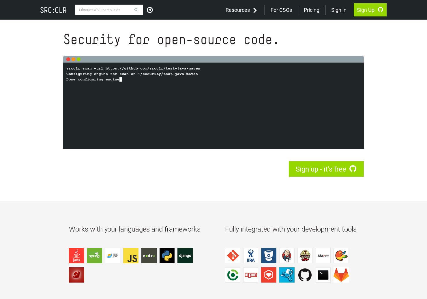 SourceClear gallery image