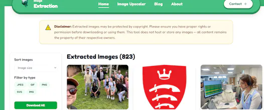 Image Extraction gallery image