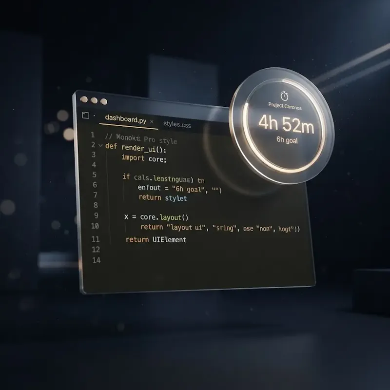 JustClock screenshot 1