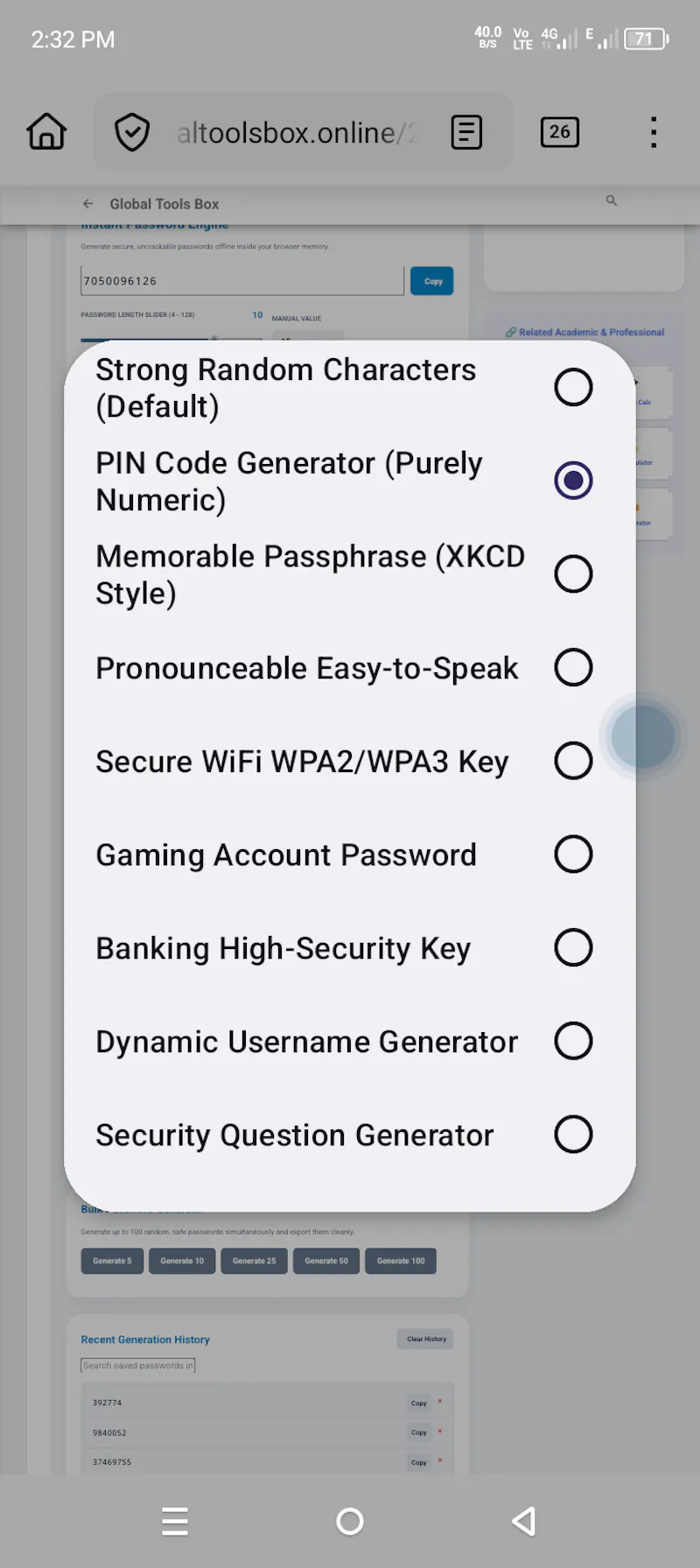 Free password generator, PIN creator  screenshot 6