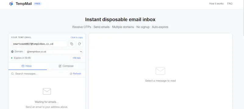 InboxMail screenshot 1