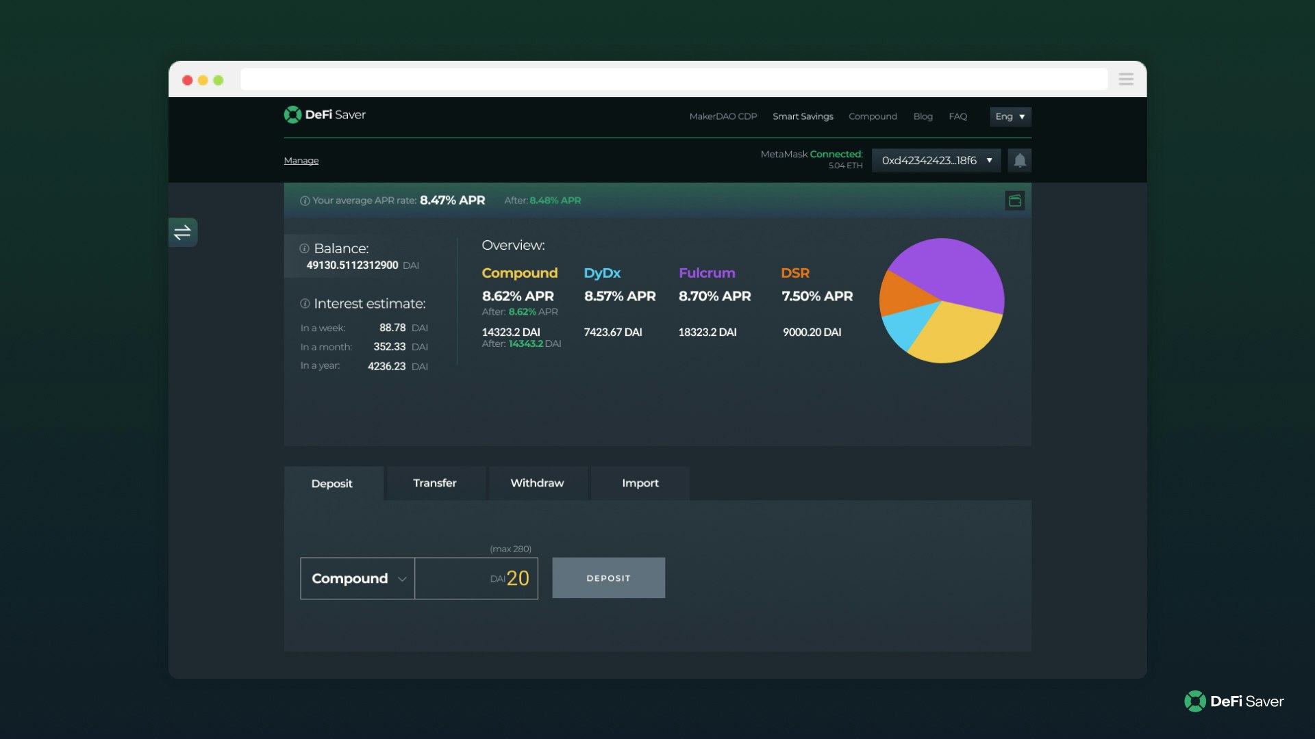 DeFi Saver gallery image